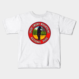 1940s Great Smoky Mountains National Park Kids T-Shirt